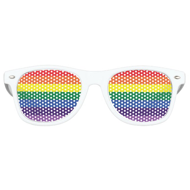 Retro Lunettes de fête de fierté (Devant)