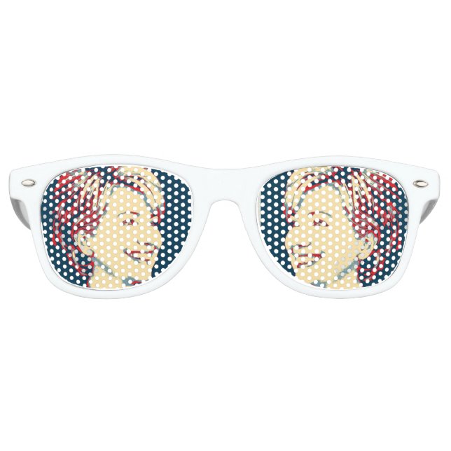 Retro Lunettes de fête HILLARY2016 (Devant)