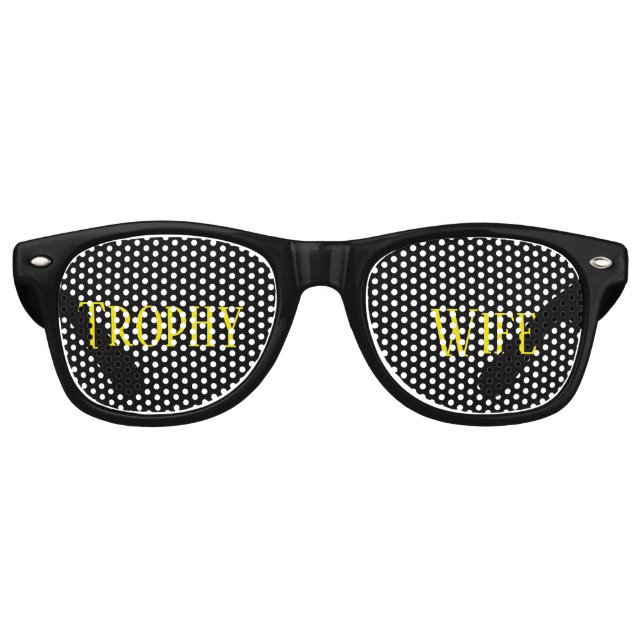 Retro Lunettes de fête Témoins de mariage Cool Shades (Devant)