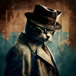Retro Mafia Cool Chat Jigsaw Puzzle<br><div class="desc">Retro Mafia Cat Jigsaw Puzzle - un puzzle qui capture l'essence d'une époque révolue, avec une torsion féline ! En travaillant sur ce puzzle unique, vous apprécierez les détails complexes qui donnent vie au chat mafieux. De la fedora du chat à son expression suave, chaque pièce du puzzle capture le...</div>
