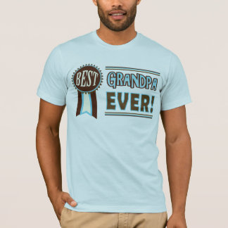 Rétro meilleur T-shirt de grand-papa de fête des