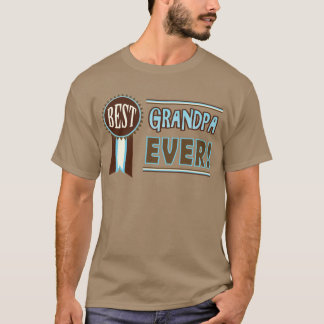 Rétro meilleur T-shirt de grand-papa de fête des