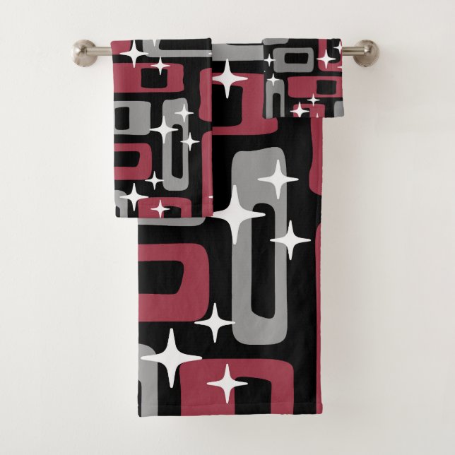 Retro Mid-Century Moderne Abstrait (En situation)