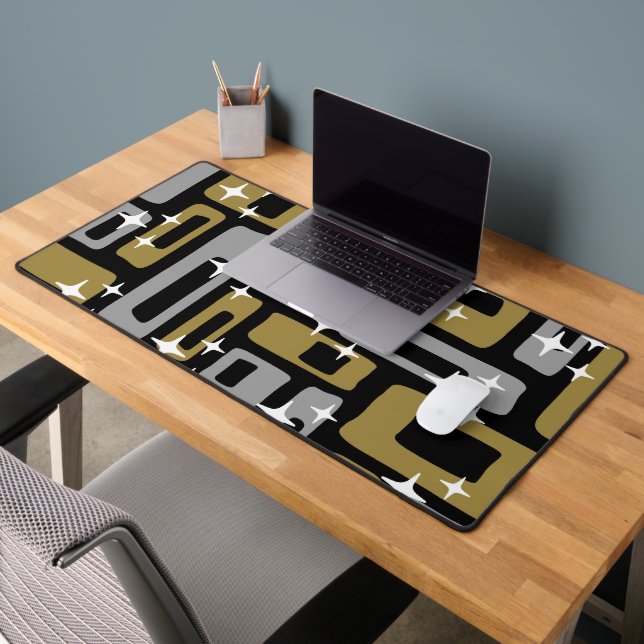 Retro Mid-Century Moderne Abstrait (Bureau 2)