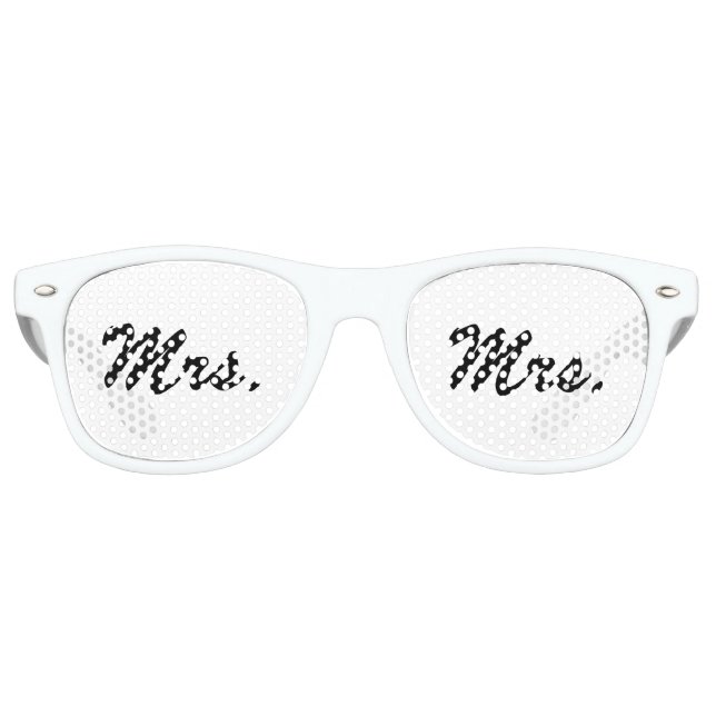 Retro "Mme" Lunettes de fête (Devant)