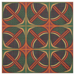 rétro mod 60s les années 70 tissu motif