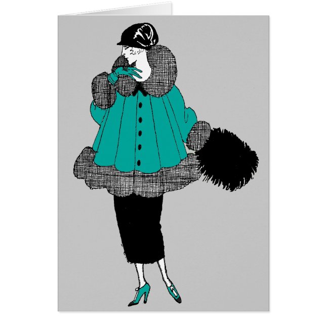Rétro mode dans Teal (Devant)