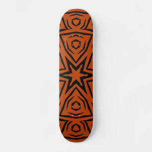 Retro Motif Abstrait Art Custom - Skateboard