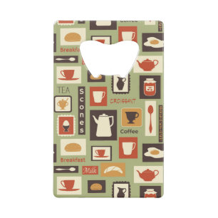 Rétro motif avec des plats de cuisine pour le