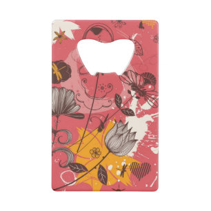 Rétro motif floral 3