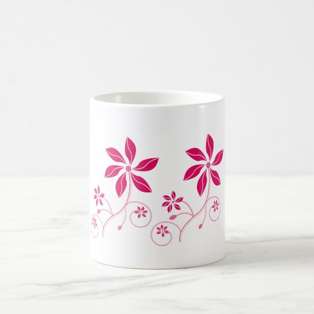 Retro - Mugs De Boissons Fleurs Fruits Funky (Centre)