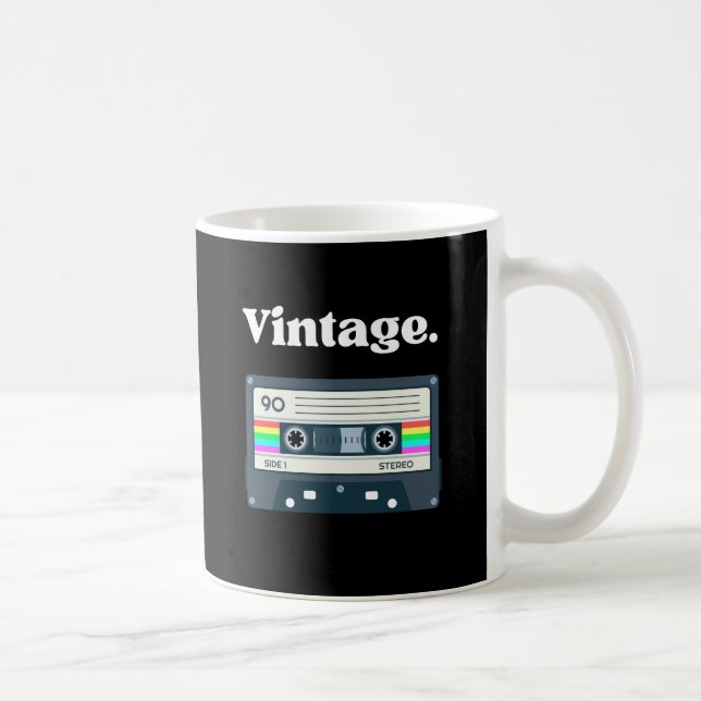 Retro Music Coffee Mug (Droite)