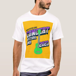 Retro Music Festival T-Shirt Design
