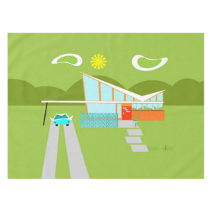 Rétro nappe de Chambre de Palm Springs