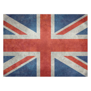 Rétro nappe de style de drapeau britannique
