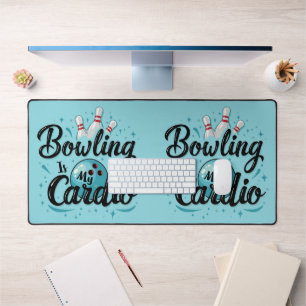 Rétro Néon "Le Bowling Est Mon Cardio" Bowling Drô