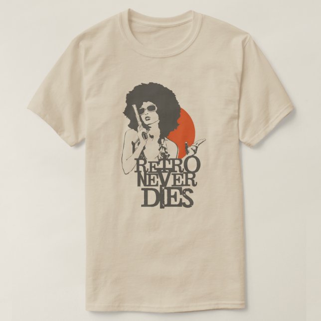 RETRO N'EST JAMAIS MORT T-shirt (Design devant)