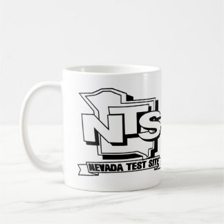 Retro Nevada Test Site design Café Mug