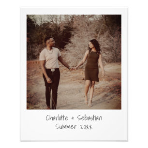 Retro Old Instant Faded Filter Photo personnalisée