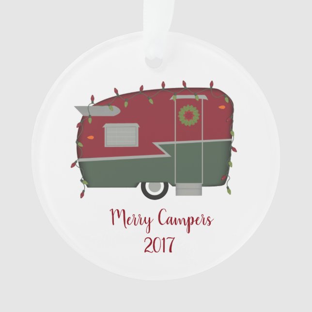 Rétro ornement vintage de Noël de profondément (devant)