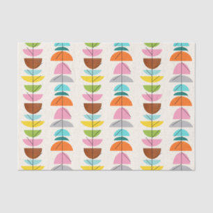 Rétro papier de soie de soie coloré de nids