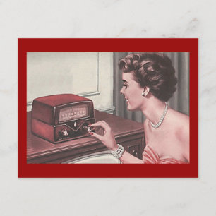 Retro Party Retourner le temps et invitation à la 