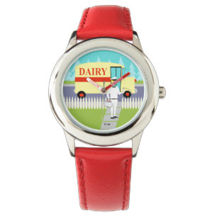 Retro Petite ville Milkman Montre pour enfants