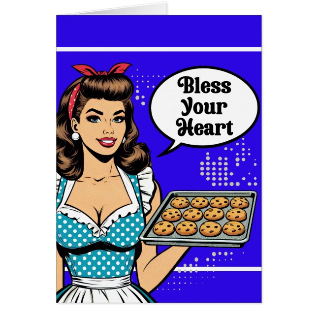 Retro Pinup_ Bénissez votre coeur (Devant)