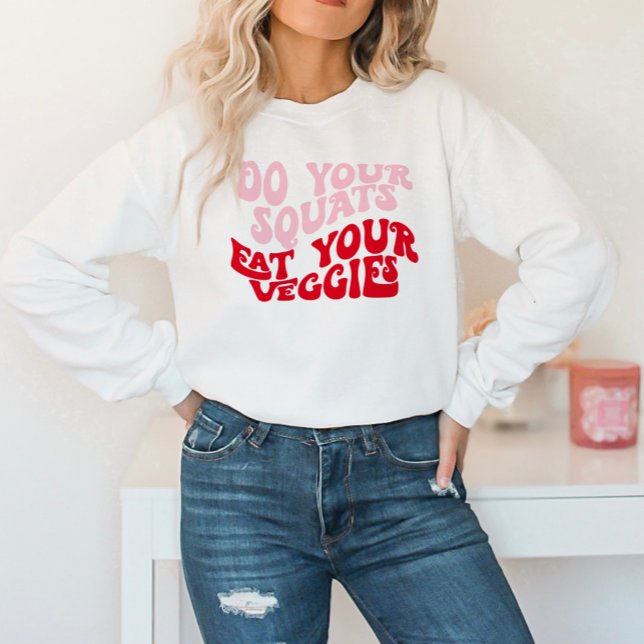 Retro Police Funny Motivational Quote Sweatshirt (Créateur téléchargé)