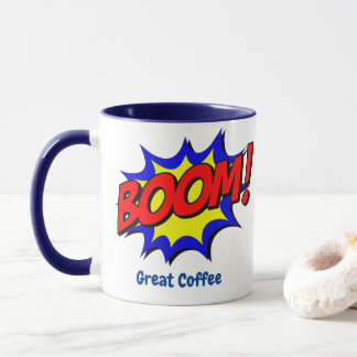 Retro Pop Art - Boom Conçu Mug
