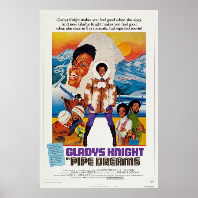 Rétro poster de film Pipe Dreams vintage (Devant)