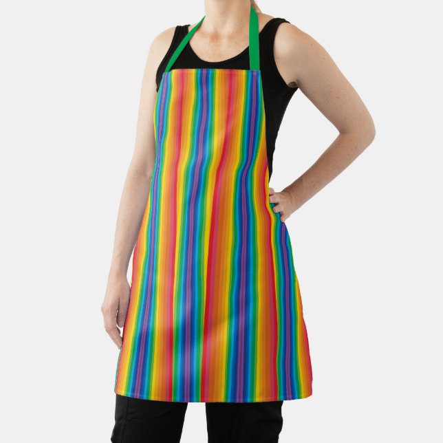 Retro Rainbows Moyen tablier (Insitu)