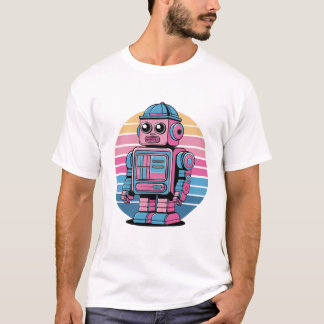 Rétro Robot : T-shirt futuristique