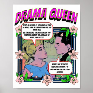 Retro Romance - Drama Queen - Poster