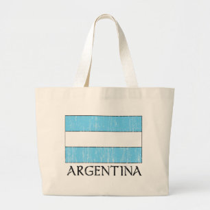 Rétro sac de drapeau de l'Argentine