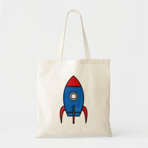 Rétro sac de Rocket d'espace de bande dessinée