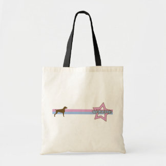 Rétro sac de Weimaraner d'étoile