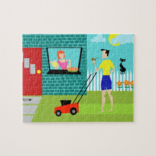 Rétro samedi matin puzzle (Horizontal)