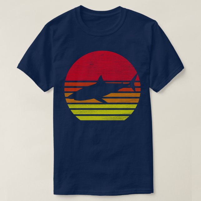 Retro Shark Pullover (Design devant)