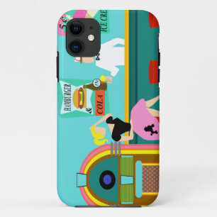 Retro Soda Fountain iPhone 5/5S Coque