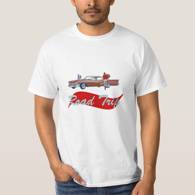 Rétro souvenir de vacances de T-shirt de style de (Devant)