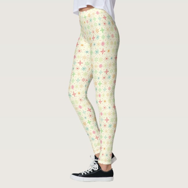 Retro Stars Leggings (Gauche)