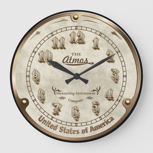 Retro Steampunk style Horloge imitation (Recto)