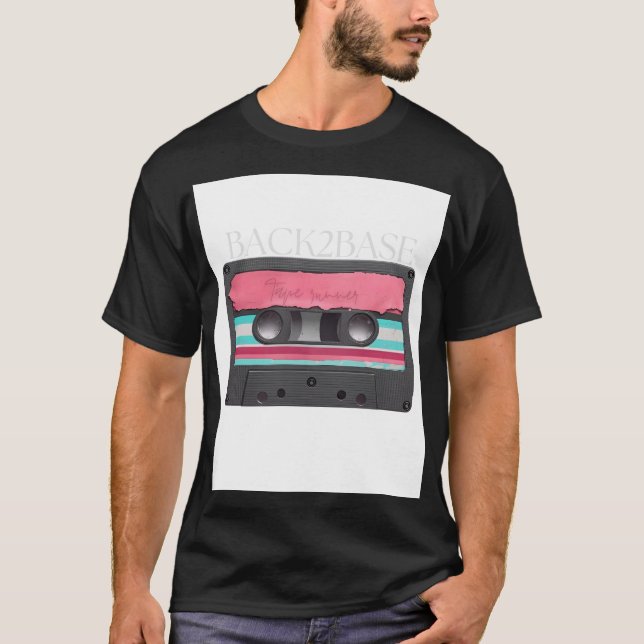 Retro streetwear Unisex T-shirt Neon 80s (Devant)