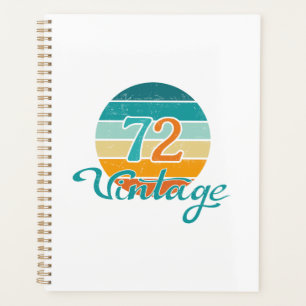 Retro Sunset 72 Vintage en détresse