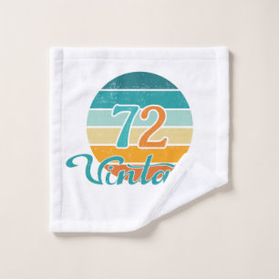 Retro Sunset 72 Vintage en détresse