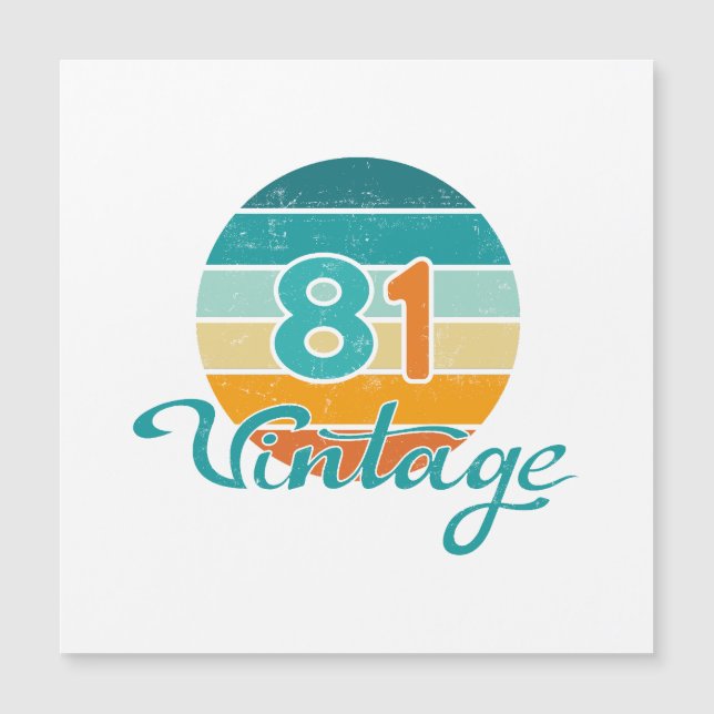 Retro Sunset 81 Vintage Distressed (Devant)