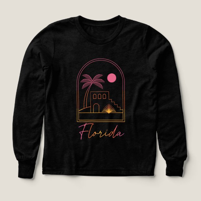 Retro Sunset Florida Vibe (Motif recto)