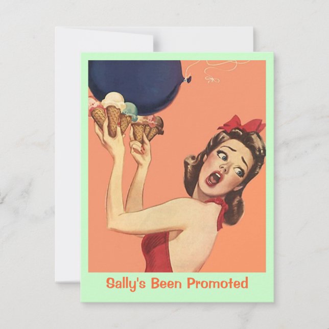 Retro Surprise Party pour toute invitation (Devant)