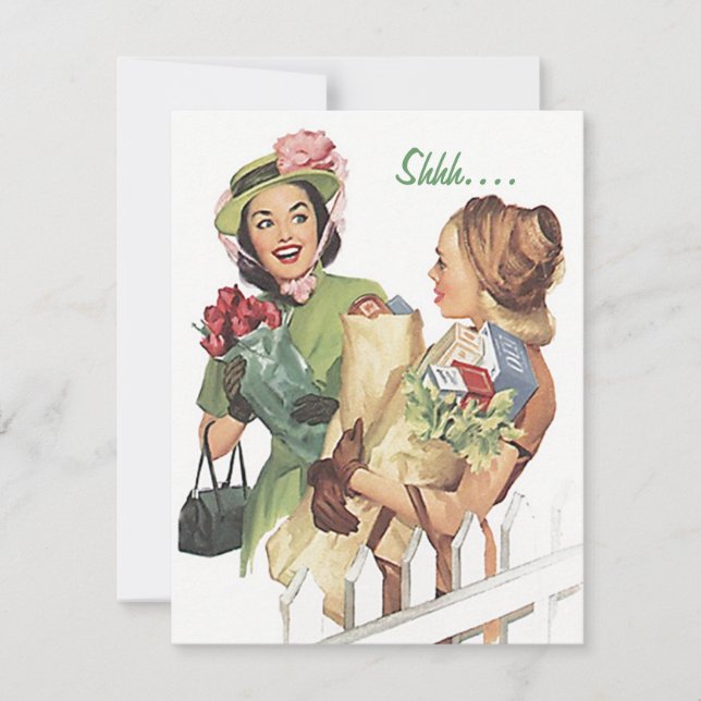 Retro Surprise Party Pour Toutes Les Invitations (Devant)